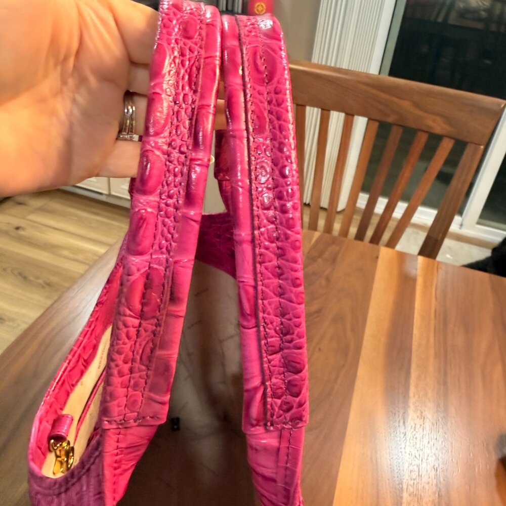 EUC Pink/Fuchsia Brahmin shopper tote. - Picture 13 of 14